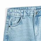 Jeansowe spodnie loose z luźną nogawką Cool Club