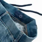 Jeansowe spodnie o kroju jogger z regulacją Cool Club