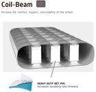 Jilong, materac flokowany z nadrukiem 3D, 1-osobowy, 191-99-22 cm