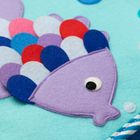 Jolly Designs. Magiczna Ryba. Tablica manipulacyjna. Książeczka sensoryczna