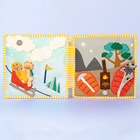 Jolly Designs. Podróżnik. Książeczka sensoryczno-manipulacyjna