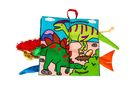 JollyBaby, Dinozaury, książeczka sensoryczna