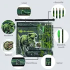 Jurassic World, zestaw szkolny w saszetce, 7 elementów