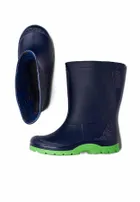 Kalosze dziecięce, granatowo-zielone, Realpaks