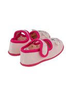 Kapcie dziewczęce, różowe, BBS Shoes