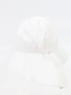 Kapelusz dziewczęcy safari, biały, Yoclub