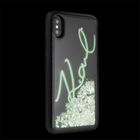 Karl Lagerfeld, etui ochronne Hard Case Glow In The Dark do iPhone X/ iPhone XS KLHCPXPH2IR