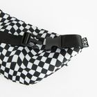 Kayokki, saszetka na biodra, Szachownica, czarno-biała