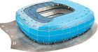 Kick Off Games, model stadionu Allianz Arena Monachium, puzzle 3D