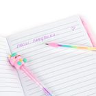 Kidea, długopisy zapachowe, tęczowe, z figurką, 2 szt.