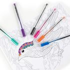 Kidea, długopisy żelowe, metaliczne, 12 kolorów