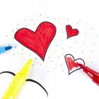 Kidea, flamastry jumbo, 12 kolorów