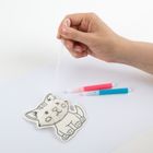 Kidea, Friends, Magiczne karty aktywowane wodą, zestaw kreatywny