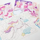 Kidea, Jednorożec, wyklejanka po numerach