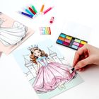 Kidea, Kolorowanka, Plansze Beauty, 5 obrazków