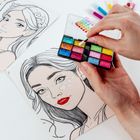 Kidea, Kolorowanka, Plansze Make-up, 5 obrazków