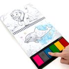 Kidea, Kreatywne Zoo, kolorowe odciski, zestaw edukacyjny