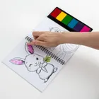 Kidea, Księżniczka, kolorowe odciski, zestaw edukacyjny