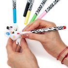 Kidea, markery akrylowe z brelokiem, 6 kolorów