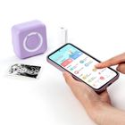 Kidea, Mini drukarka termicz bluetooth, fioletowa