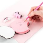 Kidea, pamiętnik z akcesoriami, malinowy krem