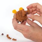 Kidea, Snapets, klocki, brązowy miś, 87 elementów