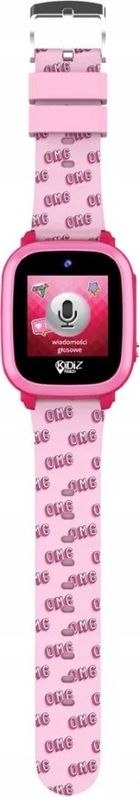 Kidiz Watch, smartwatch, różowy