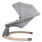 Kidwell, Luxi, bujaczek leżaczek 2w1, elektryczny, dark melange, wooden