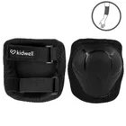 Kidwell, Trix, zestaw ochraniaczy, czarne, rozmiar S