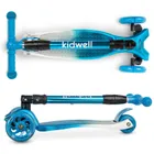 Kidwell, Vento, hulajnoga 3-kołowa, balansowa, niebieska
