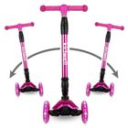 Kidwell, Vento, hulajnoga 3-kołowa, balansowa, różowa