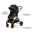 Kinderkraft, Esme, wózek wielofunkcyjny, 2w1, pure black