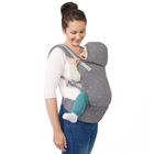 Kinderkraft, Huggy, nosidełko ergonomiczne, szare