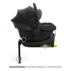 Kinderkraft, I-Lite, fotelik samochodowy + baza Endura Safe Fx, 40-87 cm, black