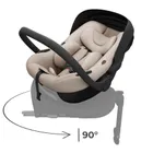 Kinderkraft, I-Lite, fotelik samochodowy, nosidełko, Beige, 40-86 cm