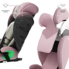 Kinderkraft, Junior Fix 2 Plus, i-Size, fotelik samochodowy, pink, 100-150 cm
