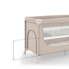 Kinderkraft, Leody Up, łóżeczko turystyczne z akcesoriami, beige