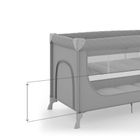 Kinderkraft, Leody Up, łóżeczko turystyczne z akcesoriami, grey