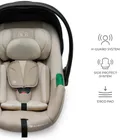 Kinderkraft, Mink Pro 2, i-Size, fotelik samochodowy, Beige, 40-87 cm