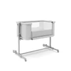 Kinderkraft, Nestee Grow 2, łóżeczko dostawne, light grey