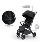 Kinderkraft, Nubi 3, wózek spacerowy, Midnight Black
