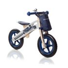 Kinderkraft, Runner, rowerek biegowy z akcesoriami, motocykl, biało-granatowy
