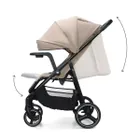 Kinderkraft, Trig 3, wózek spacerowy z tacką, Stone Beige