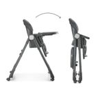 Kinderkraft, Tulo, krzesełko do karmienia, grey