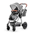 Kinderkraft, Veo, wózek wielofunkcyjny 2w1, 0-15 kg, szary