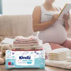 Kindii, Pure Water 99%, chusteczki dla niemowląt i dzieci, 12-60 szt.