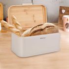 Kinghoff, chlebak z bambusową pokrywą, stalowy, kh-1928