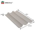 Kinghoff, forma do bagietek, zapiekanek, stalowa, kh-1970