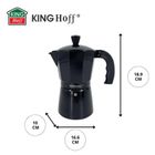 Kinghoff, kawiarka zaparzacz do kawy, indukcja, 300 ml