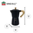 Kinghoff, kawiarka, zaparzacz do kawy, indukcja, 450 ml, kh-1887
